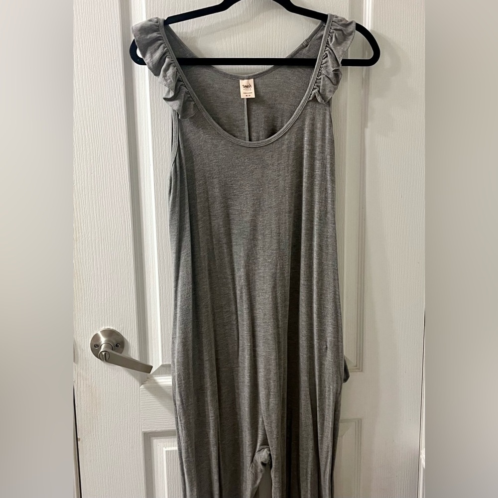 Smash + Tess Sweetheart Ruffle Romper